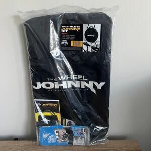 White Lightning Wheel Johnny Triathlete Johnny Kit Wheel Saddle Chain NIP
